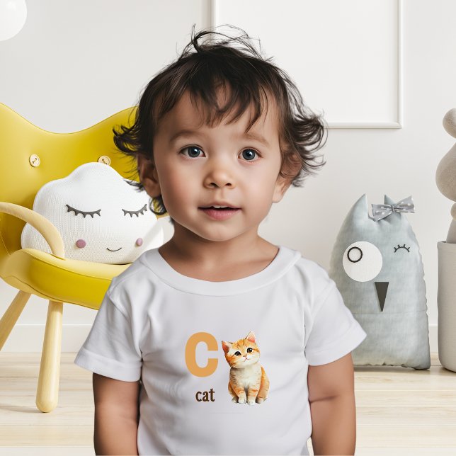C is for Cat Toddler Tee (Creator Uploaded)
