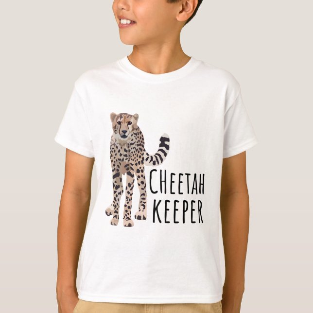 C is for Cheetah Keeper T-Shirt (Front)