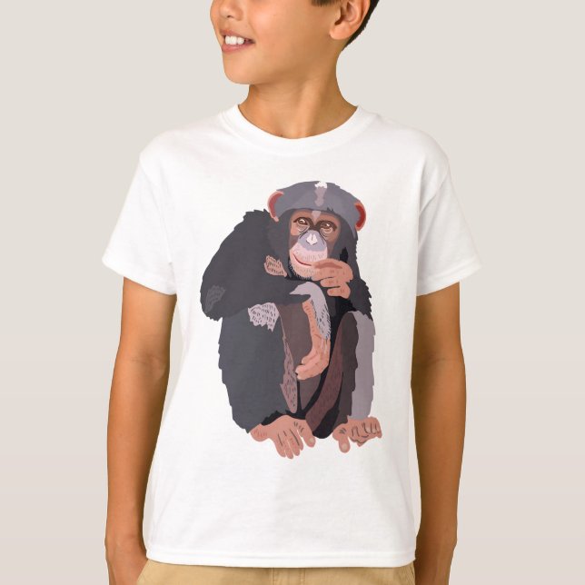 C is for Chimp  T-Shirt (Front)