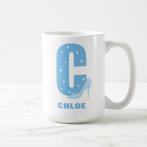 C is for Cinderella  Add Your Name Coffee Mug