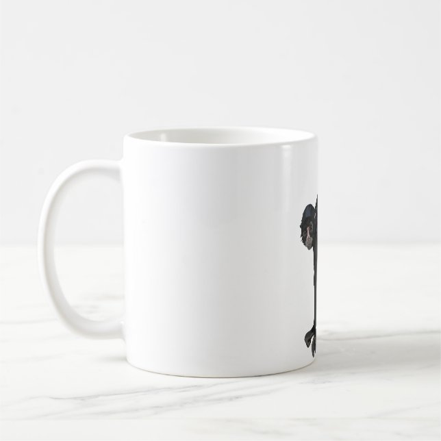 C is for Columbian Spider Monkey Coffee Mug (Left)
