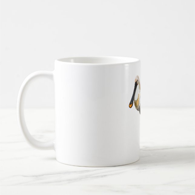 C is for Common Spoonbill Coffee Mug (Left)