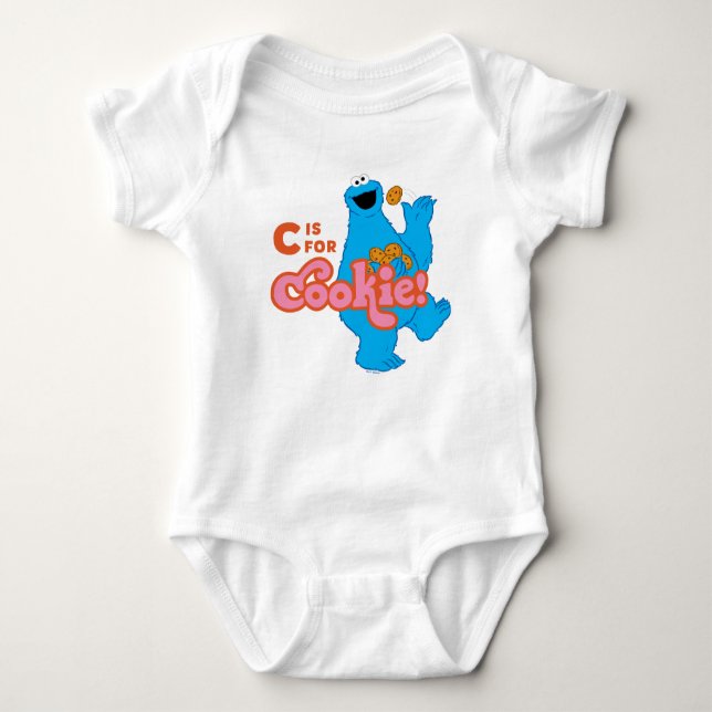 C is for Cookie Baby Bodysuit (Front)