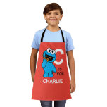 C is for Cookie Monster | Add Your Name Apron