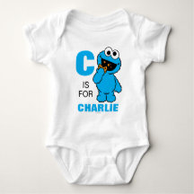 cookie monster onesie baby