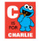 C is for Cookie Monster | Add Your Name