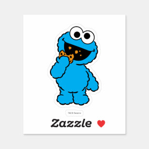 C is for Cookie Monster   Add Your Name Sticker