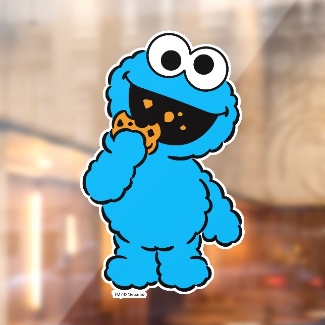 C is for Cookie Monster Window Cling (Sheet 2)