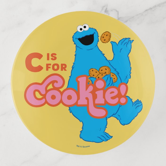 C Is For Cookie Trinket Trays Zazzle Com