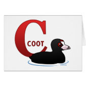 C is for Coot (Front Horizontal)