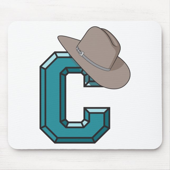 C is for Cowboy Mouse Pad (Front)
