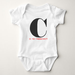 C is for Cybersecurity Baby Bodysuit