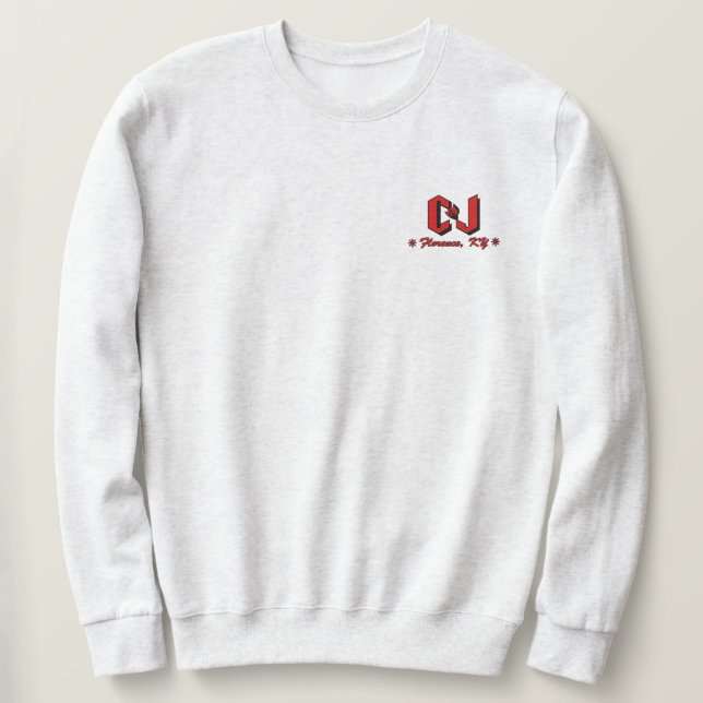 C & J Crewneck  Sweatshirt (Design Front)