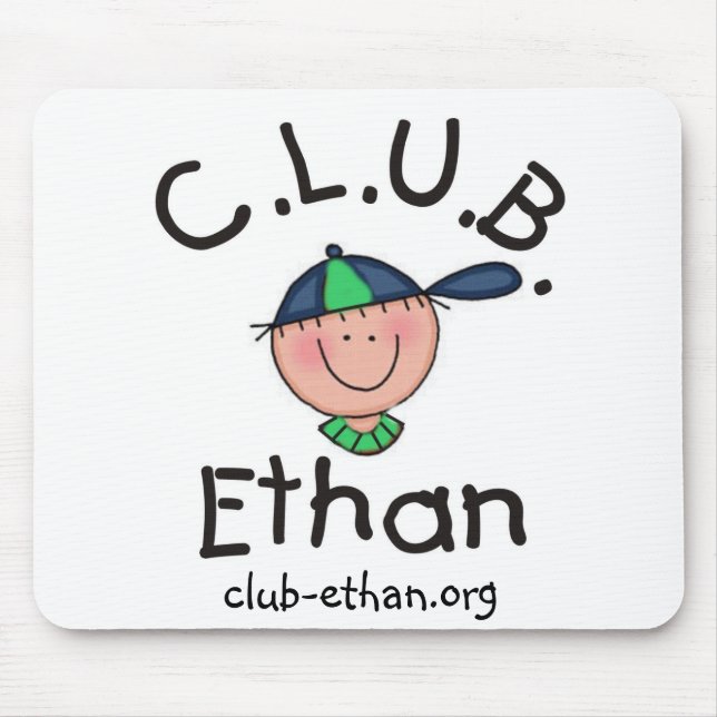 C.L.U.B. Ethan Mouse Pad (Front)