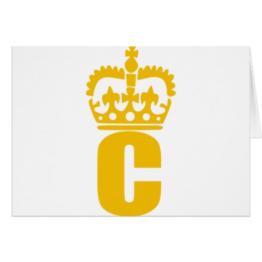 C - Letter - Name Cards (Front Horizontal)