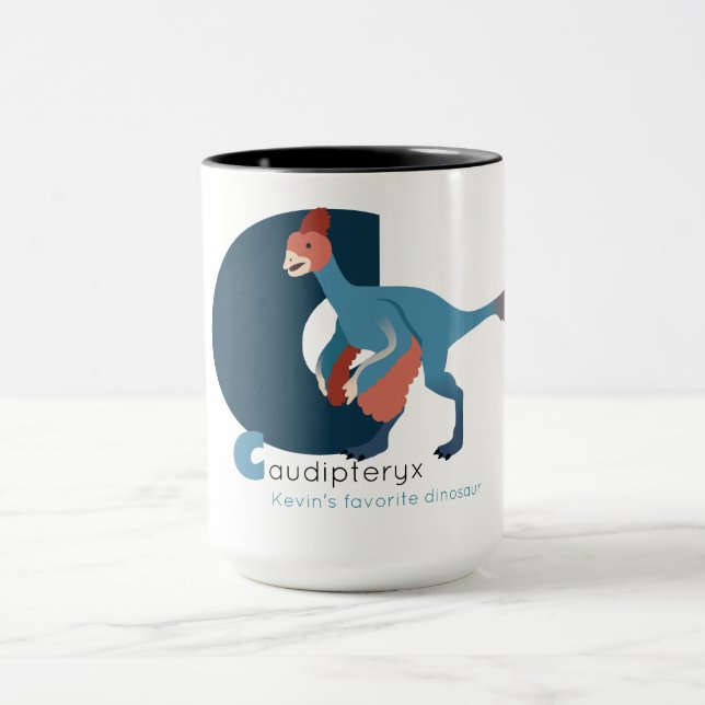 C like Caudipteryx Mug (Center)