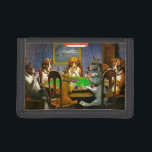 C.M. Coolidge Dogs Playing Poker Wallet<br><div class="desc">C.M. Coolidge Dogs Playing Poker Wallet</div>
