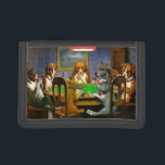 C.M. Coolidge Dogs Playing Poker Wallet<br><div class="desc">C.M. Coolidge Dogs Playing Poker Wallet</div>