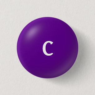 C Monogram Button