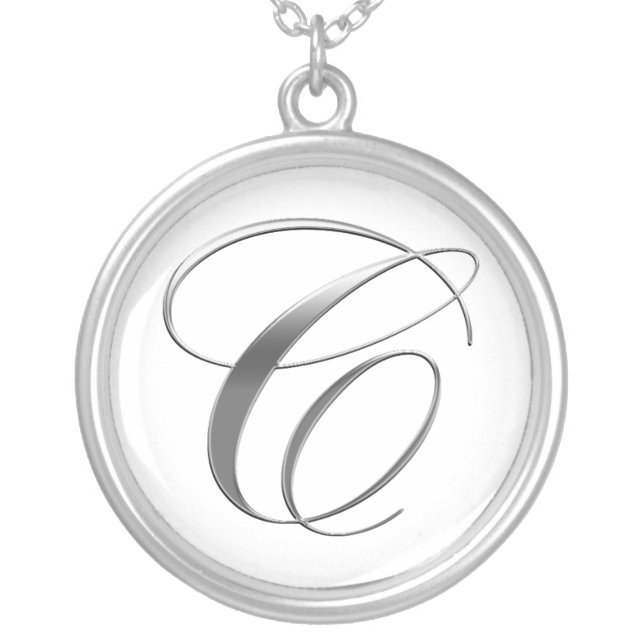 C Monogram Pendant (Front)