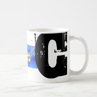 C Monogram Typography Cool Fun Mug