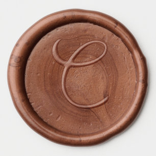 C Monogram Wax Seal Sticker