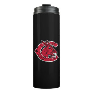 C Mules Logo Distressed Thermal Tumbler