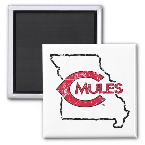 C Mules State Love Magnet