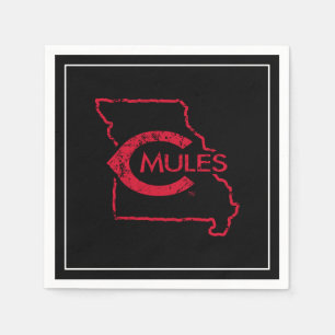 C Mules State Love Napkins