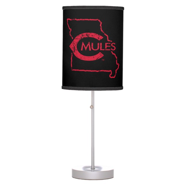 C Mules State Love Table Lamp (Front)