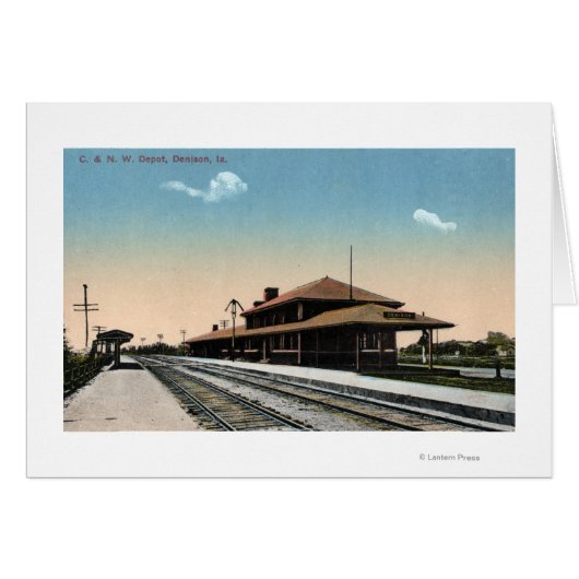 C & NW Railroad Depot (Front Horizontal)