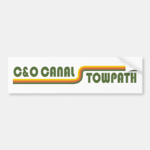 C&O Canal Towpath Bumper Sticker