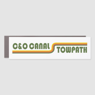 C&O Canal Towpath Car Magnet
