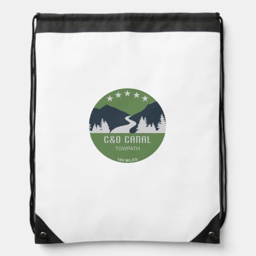 CO Canal Towpath Drawstring Bag