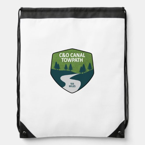 CO Canal Towpath Drawstring Bag