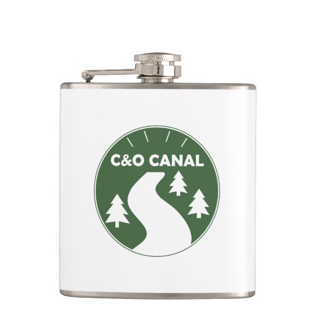 C&O Canal Towpath Flask (Front)