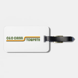 C&O Canal Towpath Luggage Tag