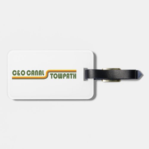 CO Canal Towpath Luggage Tag