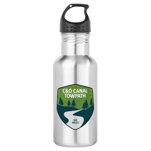 CO Canal Towpath Stainless Steel Water Bottle