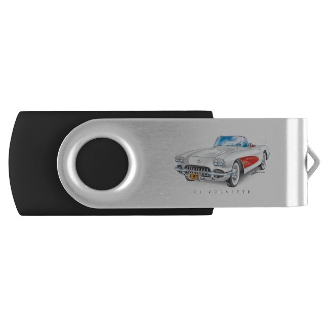 C-ONE AUTOMOBILE ART FLASH DRIVE (Front)