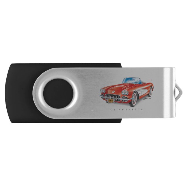 C-ONE AUTOMOBILE ART FLASH DRIVE (Front)