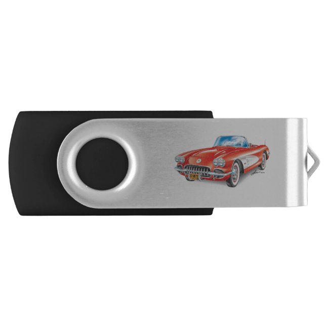 C-ONE AUTOMOBILE ART FLASH DRIVE (Front)