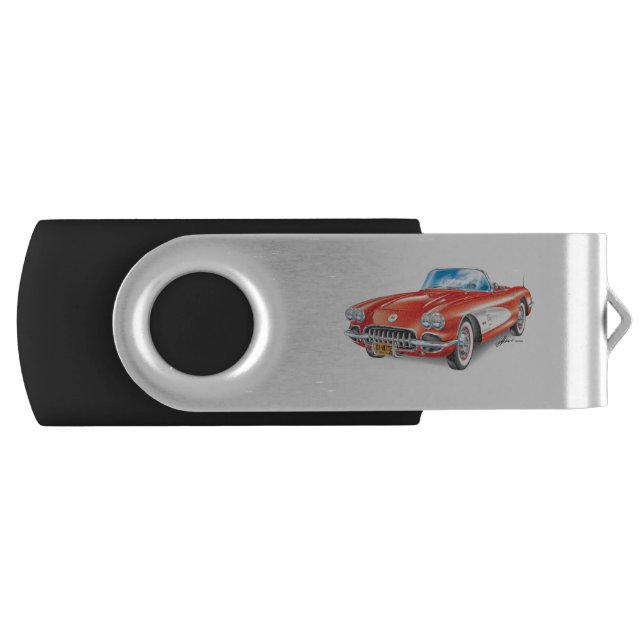C-ONE AUTOMOBILE ART FLASH DRIVE (Front)