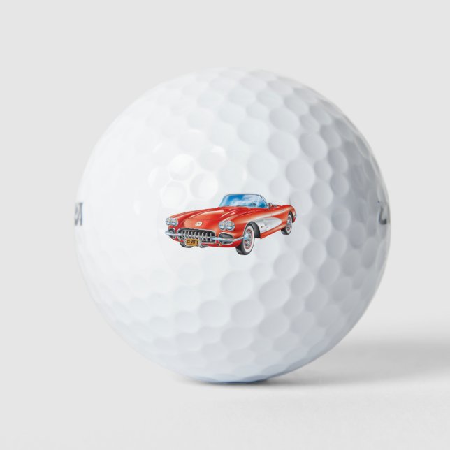 C-ONE AUTOMOBILE ART GOLF BALLS (Front)