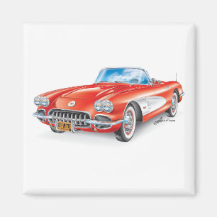 C-ONE AUTOMOBILE ART MAGNET