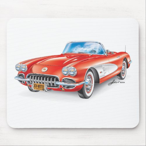 C_ONE AUTOMOBILE ART MOUSE PAD