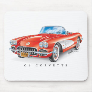 C-ONE AUTOMOBILE ART MOUSE PAD
