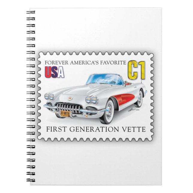 C-ONE AUTOMOBILE ART NOTEBOOK (Front)