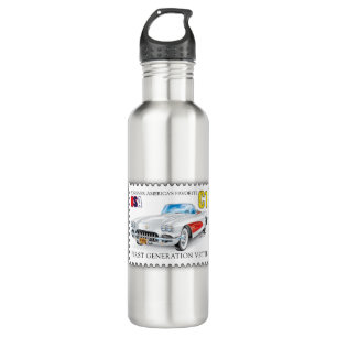 C-ONE AUTOMOBILE ART STAINLESS STEEL WATER BOTTLE