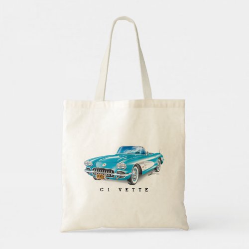 C_ONE AUTOMOBILE ART TOTE BAG